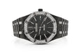 AUDEMARS PIGUET ROYAL OAK 41MM STEEL - FULLY ICED OUT BLACK & WHITE DIAMONDS