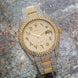 Rolex Datejust 41mm 126333 Steel and Yellow Gold Oyster Bracelet Iced Out