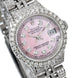 ROLEX OYSTER PERPETUAL LADY-DATEJUST 6517 26MM PINK DIAMOND DIAL WITH 6.75 CT DIAMONDS